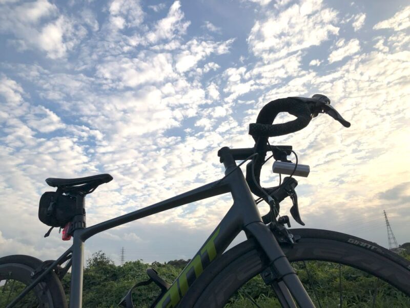 ロードバイク試運転